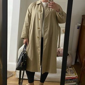 Vintage Burberry Mac coat